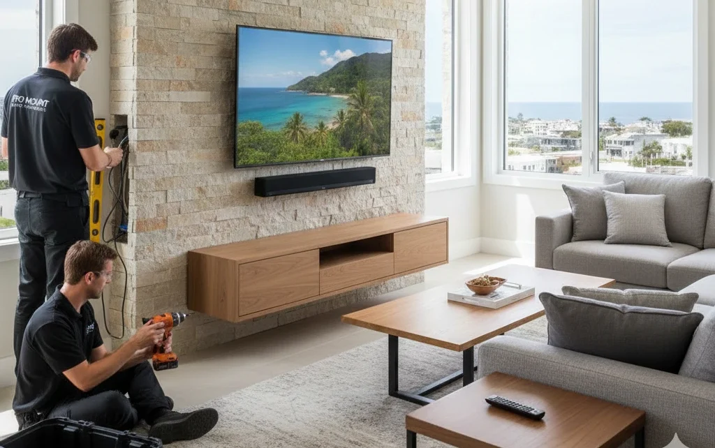 TV Wall Mount Installation - Aerials Up North