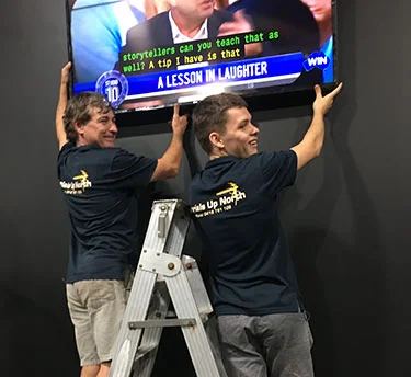 TV Wall Mounting Service - Aerials Up North