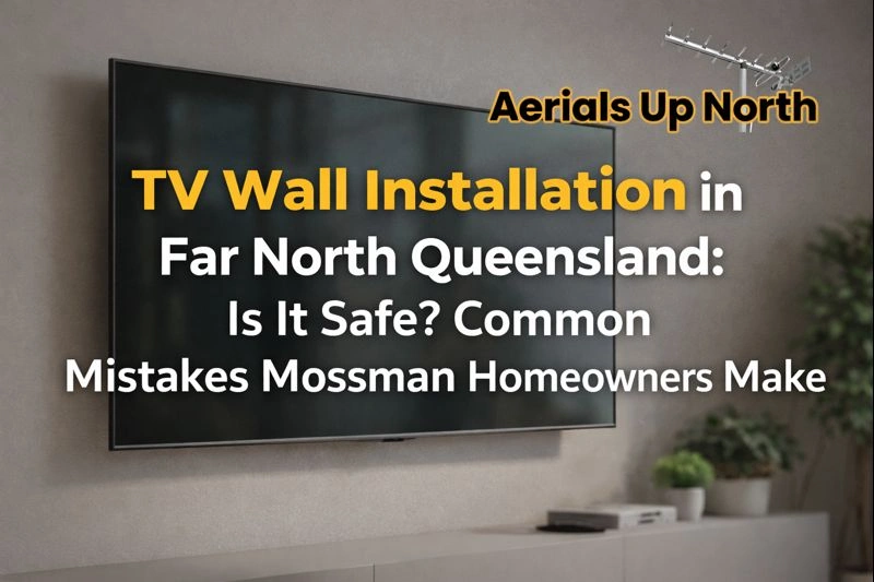 TV Wall Installation - Aerials Up North