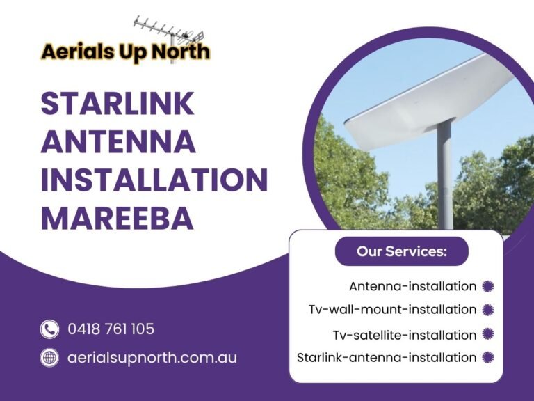 Starlink Antenna Installation Mareeba